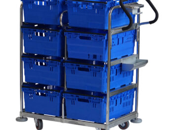 Multi-tier merchandise picking trolleys now available