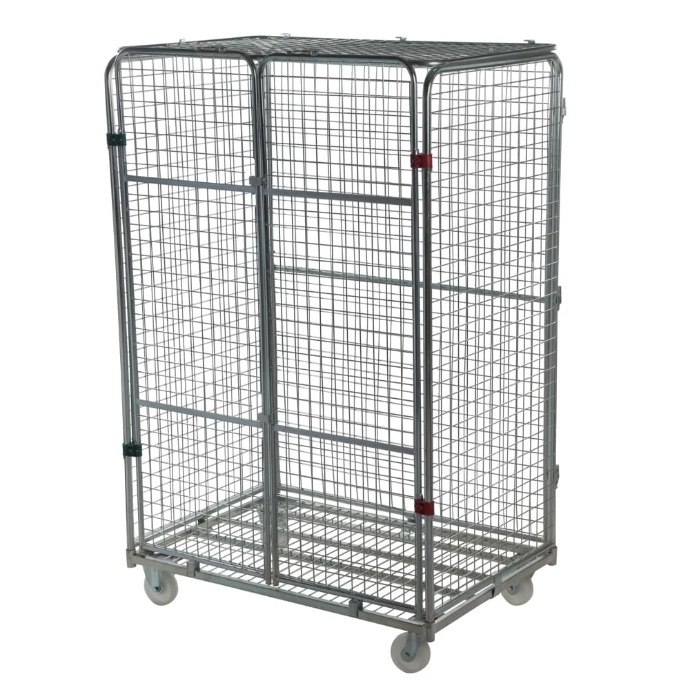Four Sided Jumbo Security Roll Pallet with Lid