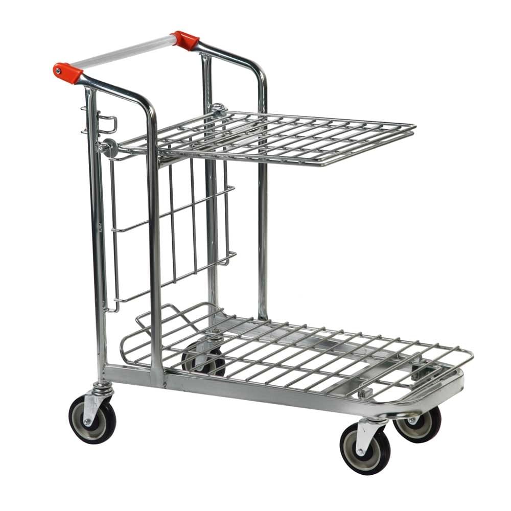 Nestable Stock Trolley &#8211; Folding Shelf