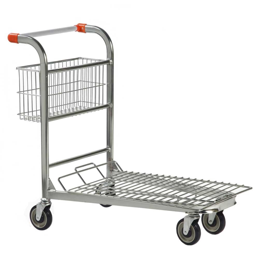 Nestable Stock Trolley &#8211; Fixed Basket