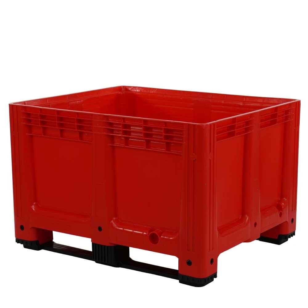 Economy Plastic Pallet Box &#8211; 2 Skids