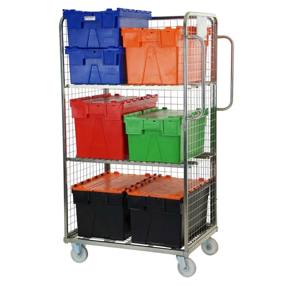 Three Sided Merchandise Picking Trolley