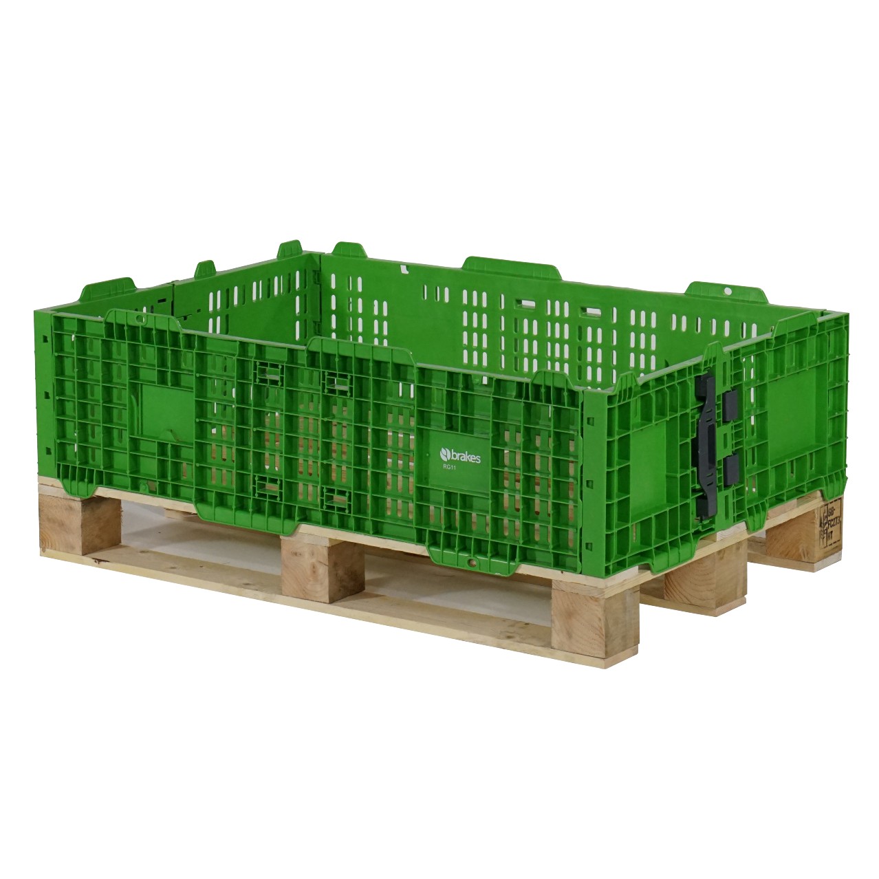 Plastic Pallet Collars &#8211; Green